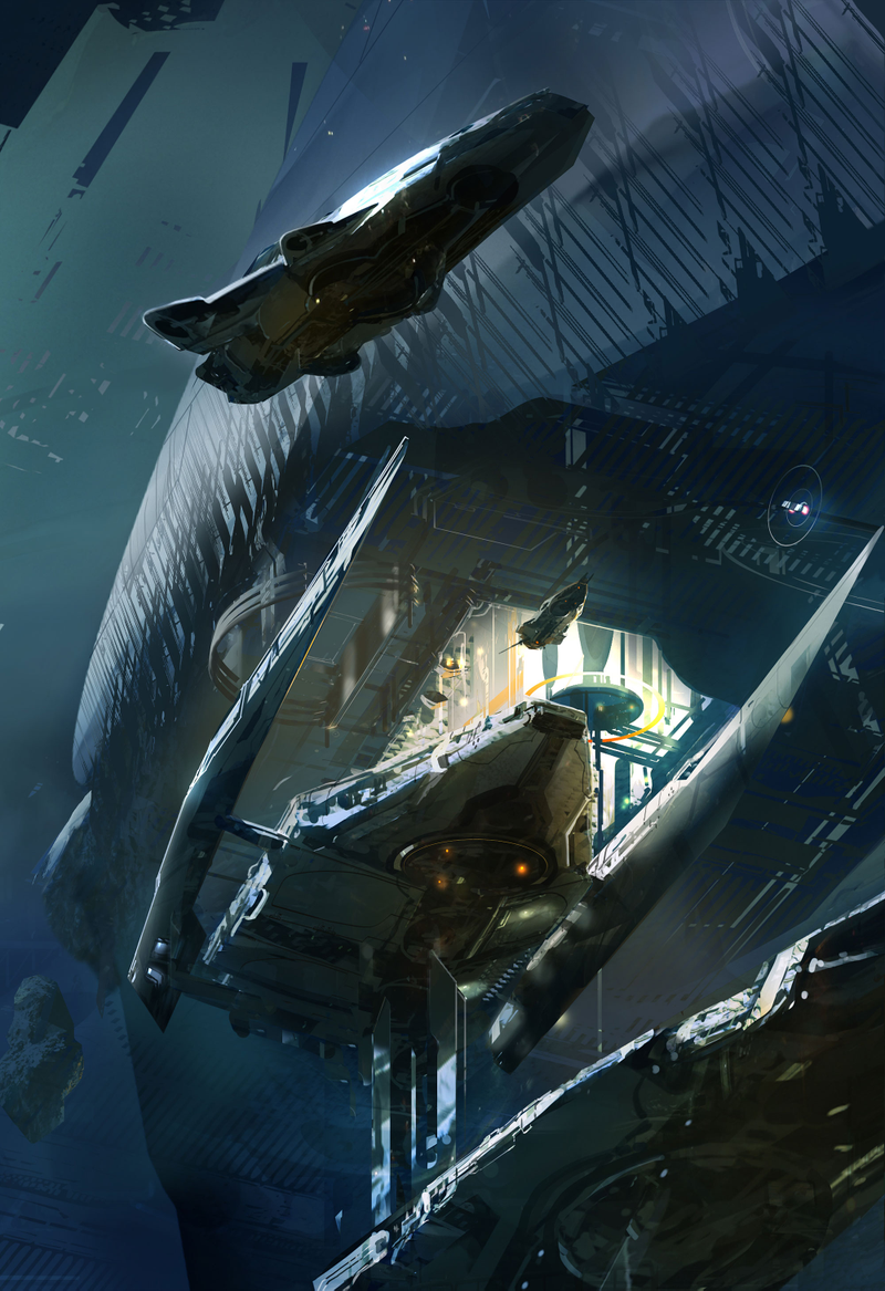 Illustration for article titled Book Cover Art That'll Make You Wish You Lived on a Space Station
